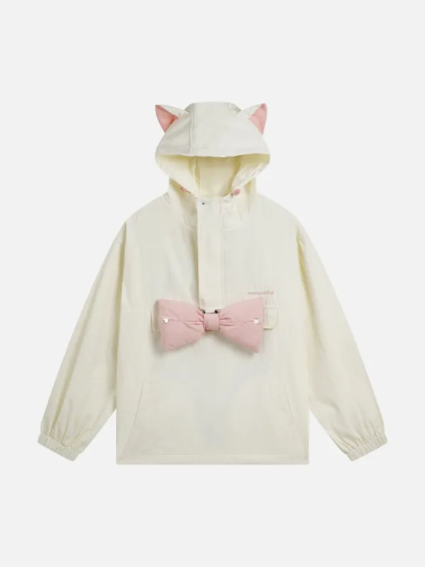 Aelfric Eden Cat Ear Bow Tie Hoodie sold by Aelfric Eden