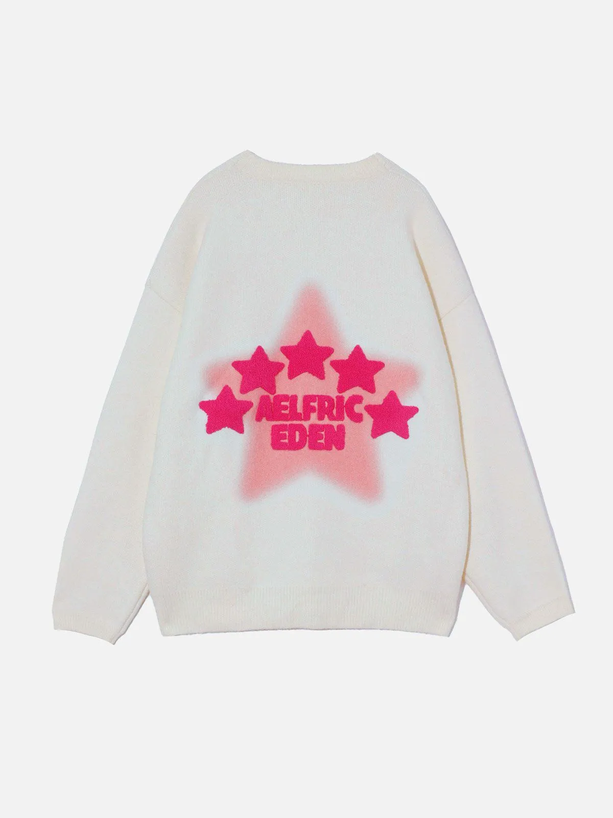 Aelfric Eden Flocking Star Graphic Sweater sold by Aelfric Eden product image thumbnail 4