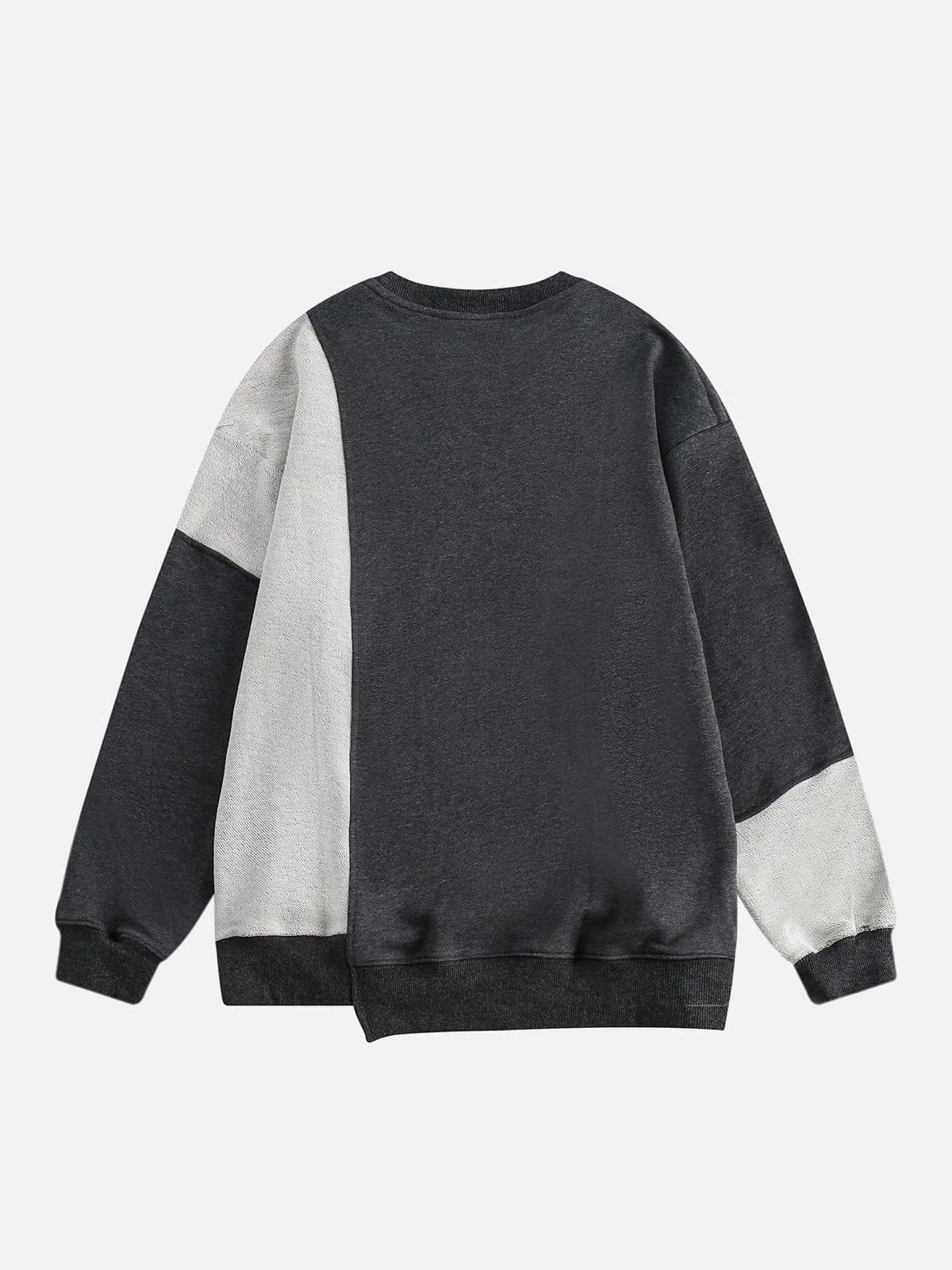 Aelfric Eden Asymmetrical Patchwork Sweatshirt sold by Aelfric Eden product image thumbnail 3