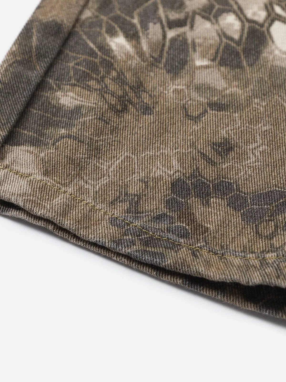 Aelfric Eden Snake Pattern Loose Jeans sold by Aelfric Eden product image thumbnail 4