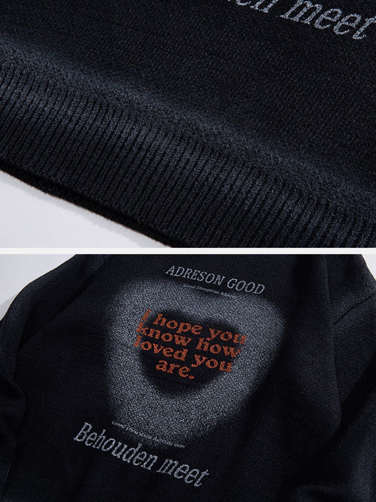 Aelfric Eden Tie Dye Heart Sweater sold by Aelfric Eden product image thumbnail 5