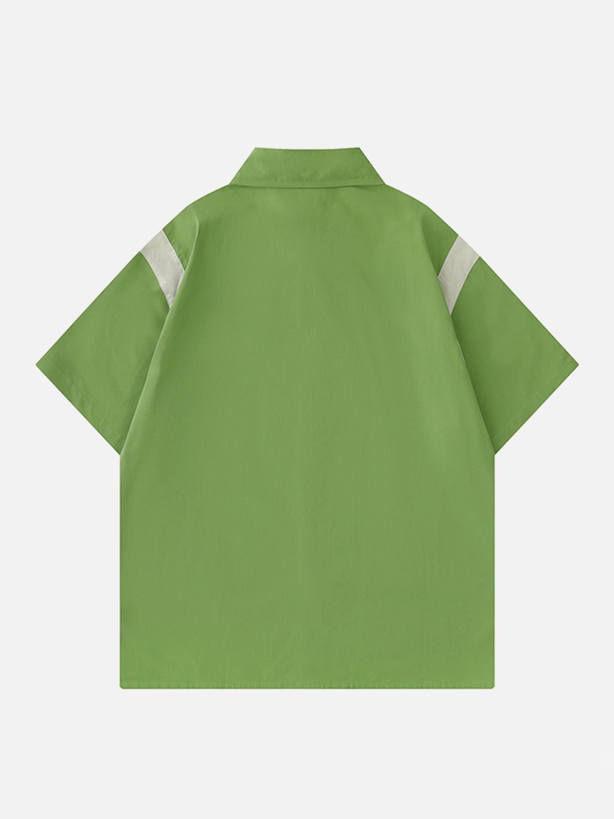 Aelfric Eden Color Blocking Short Sleeve Shirts sold by Aelfric Eden product image thumbnail 4
