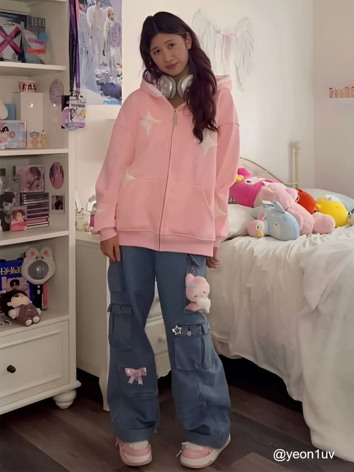 Aelfric Eden Star Flocking Hoodie sold by Aelfric Eden