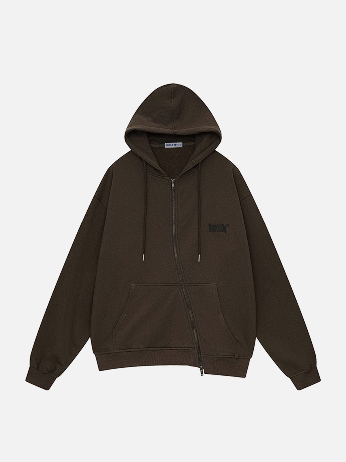 Aelfric Eden Irregular Zip Up Hoodie sold by Aelfric Eden product image thumbnail 2