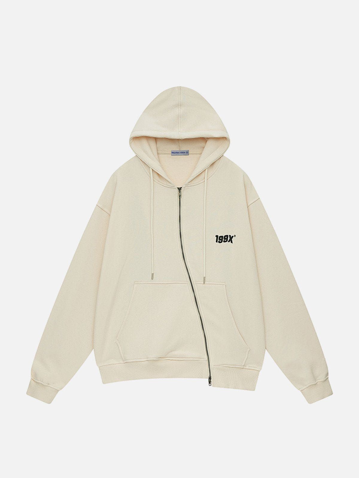 Aelfric Eden Irregular Zip Up Hoodie sold by Aelfric Eden