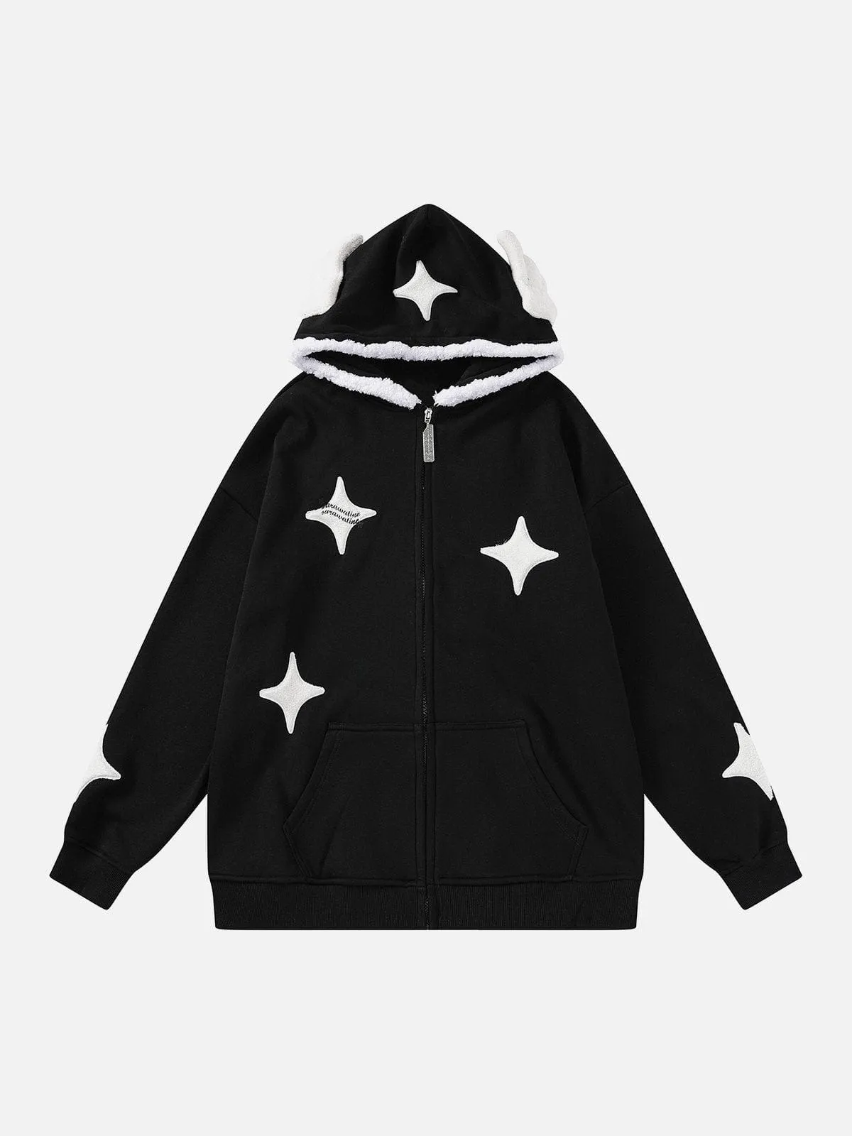 Aelfric Eden Star Flocking Hoodie sold by Aelfric Eden product image thumbnail 4