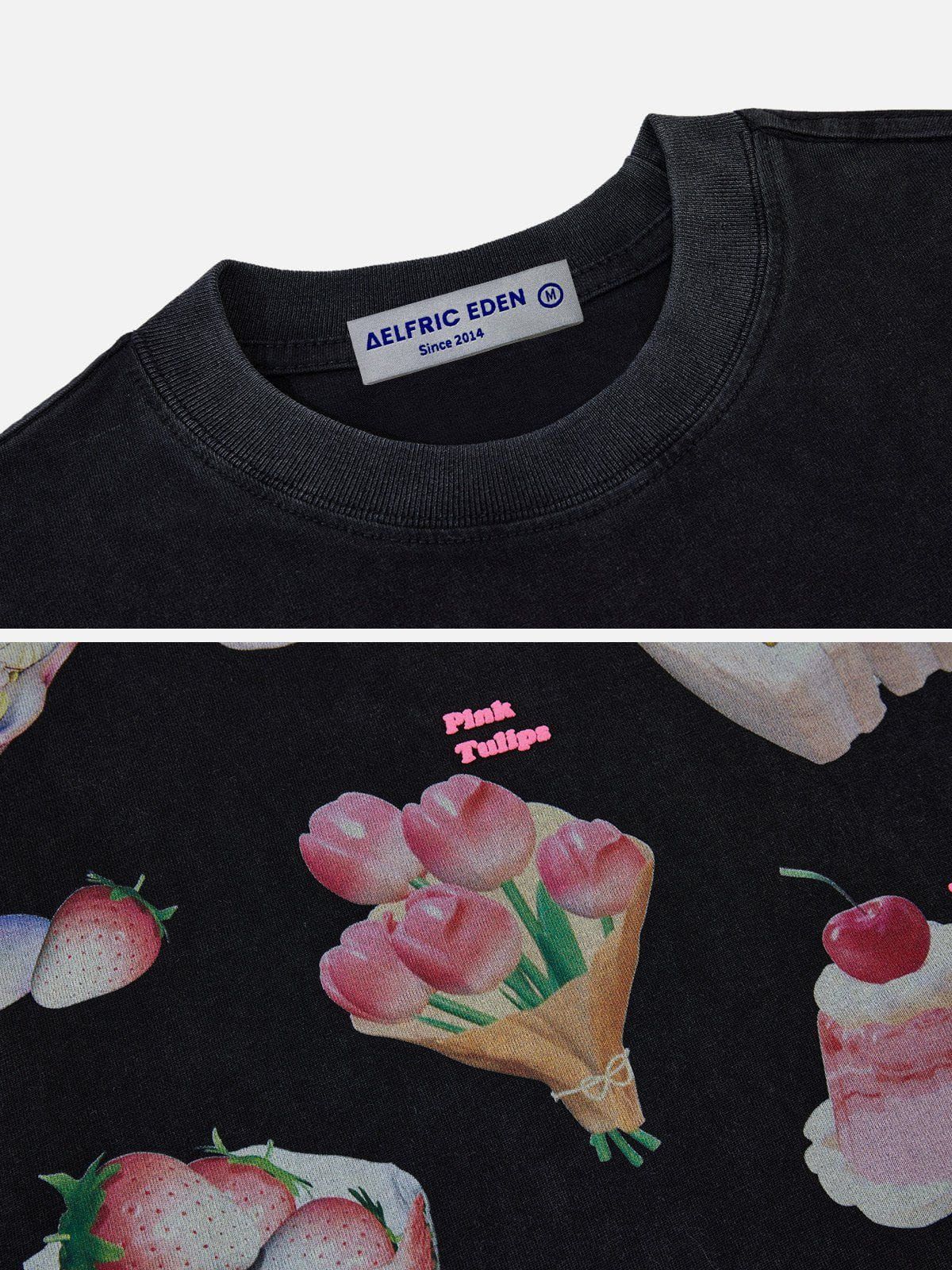 Aelfric Eden Cute Food Print Tee sold by Aelfric Eden product image thumbnail 6