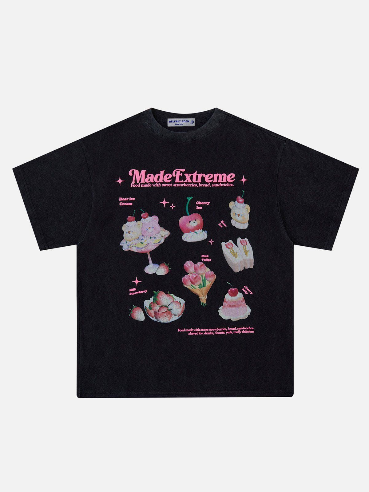 Aelfric Eden Cute Food Print Tee sold by Aelfric Eden product image thumbnail 4