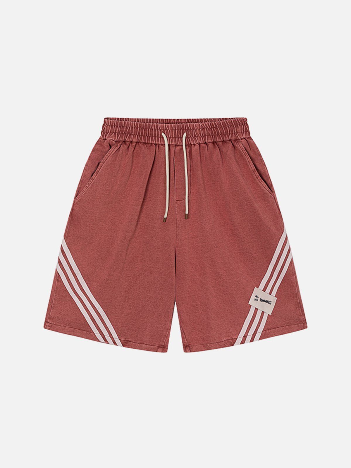 Aelfric Eden Stripe Washed Shorts sold by Aelfric Eden product image thumbnail 3