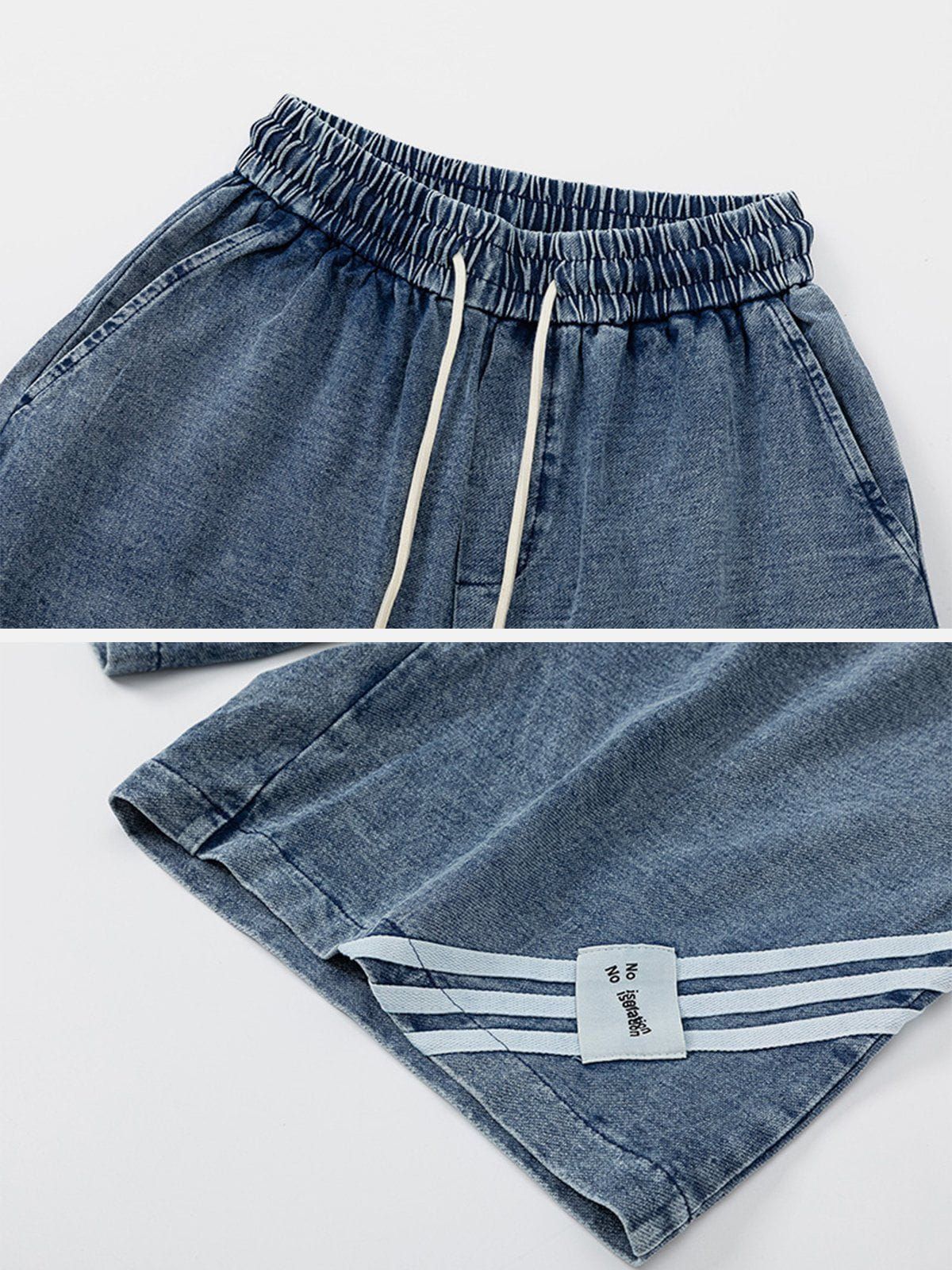 Aelfric Eden Stripe Washed Shorts sold by Aelfric Eden product image thumbnail 6
