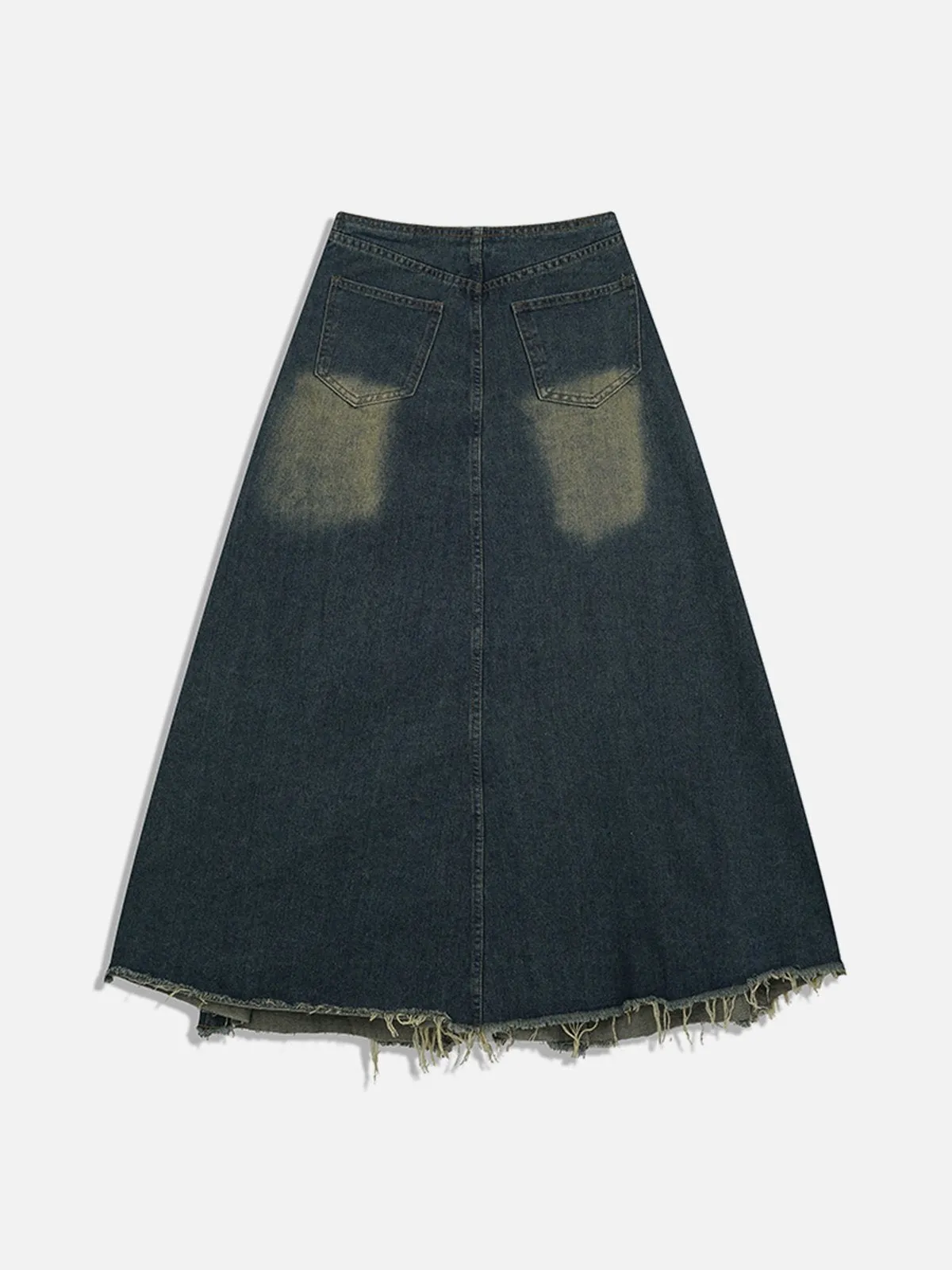 Aelfric Eden Slit Washed Denim Skirt sold by Aelfric Eden product image thumbnail 3