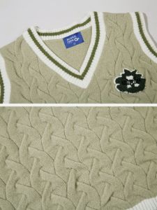 Aelfric Eden Knitting Texture Sweater Vest sold by Aelfric Eden