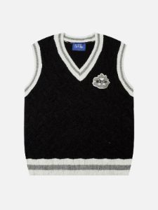 Aelfric Eden Knitting Texture Sweater Vest sold by Aelfric Eden