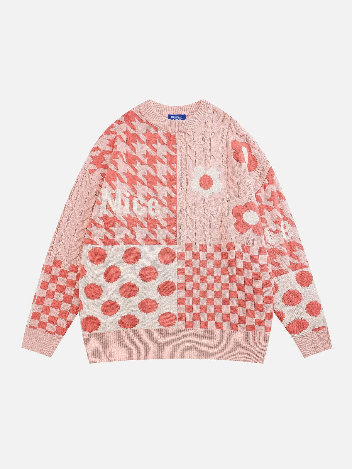 Aelfric Eden Plaid Patchwork Sweater sold by Aelfric Eden