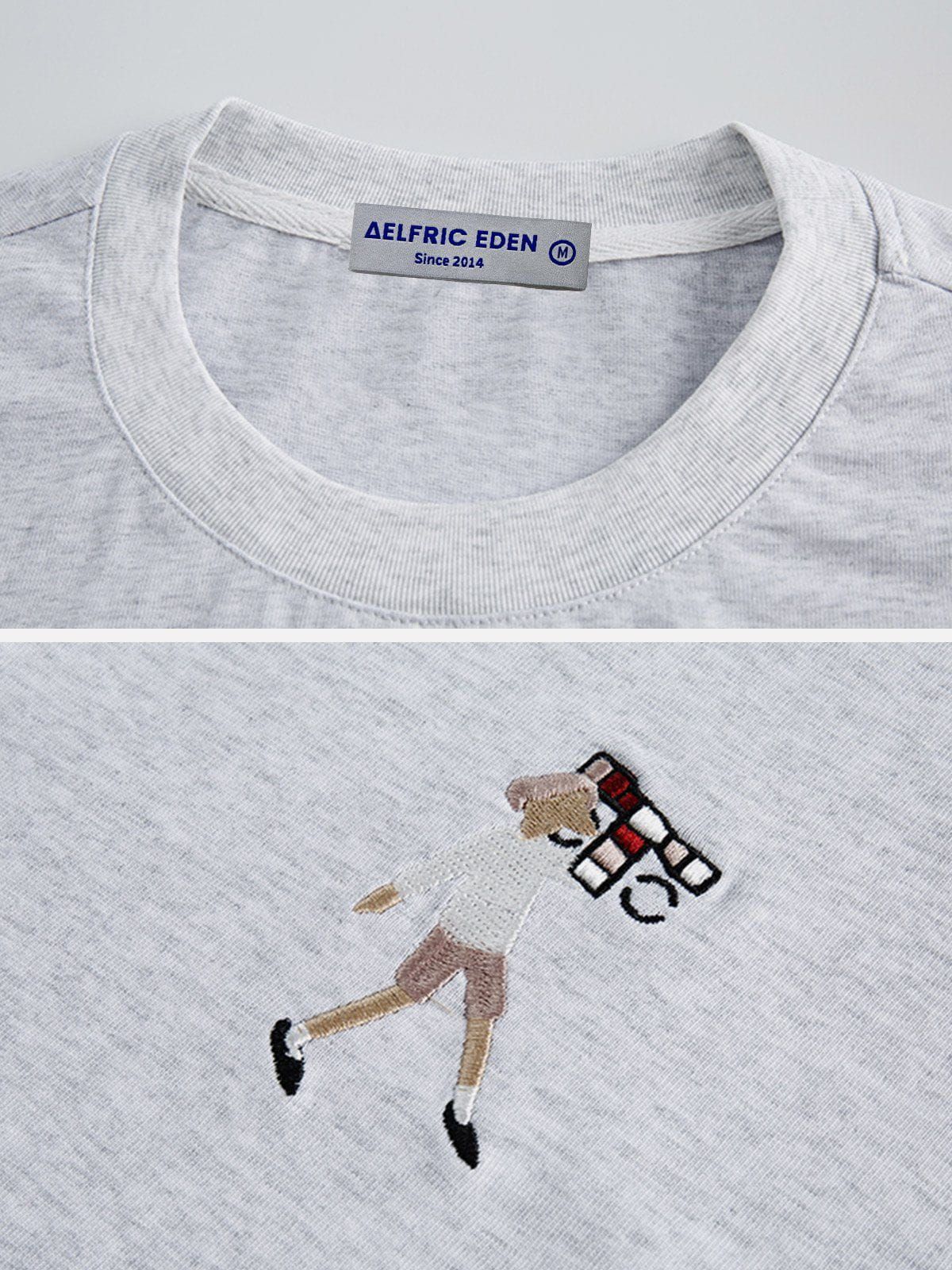 Aelfric Eden Embroidery Little Pattern Tee sold by Aelfric Eden product image thumbnail 3