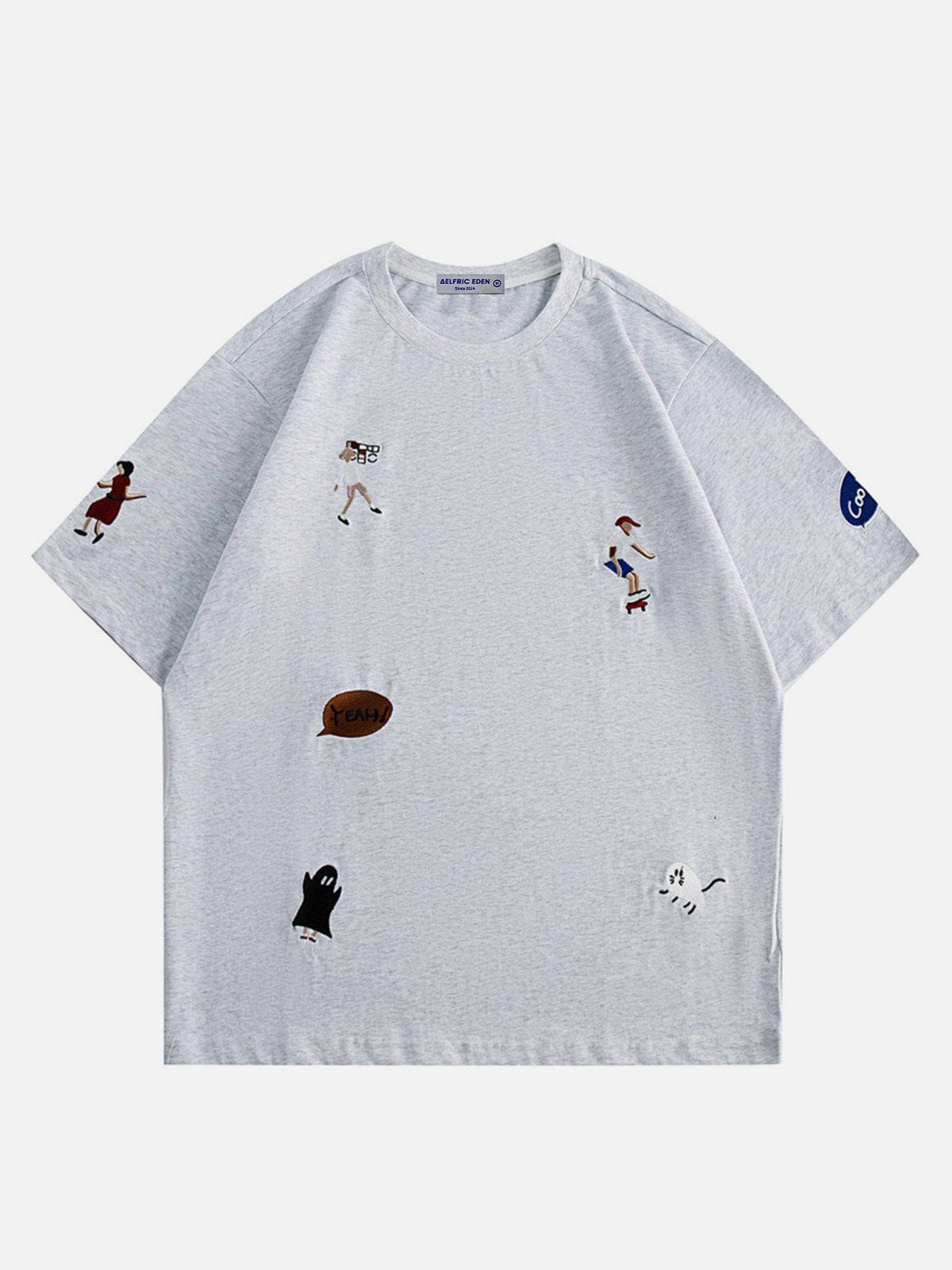 Aelfric Eden Embroidery Little Pattern Tee sold by Aelfric Eden