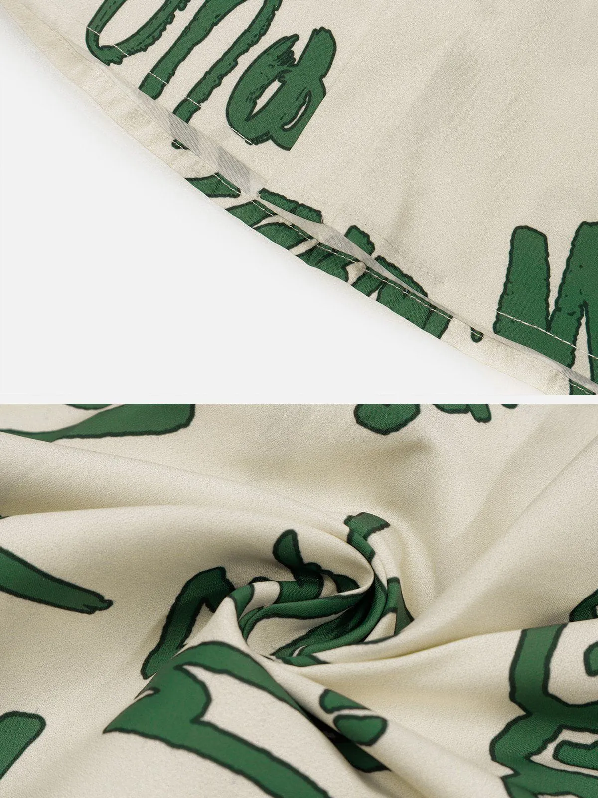 Aelfric Eden Funny Font Print Short Sleeve Shirt sold by Aelfric Eden product image thumbnail 5