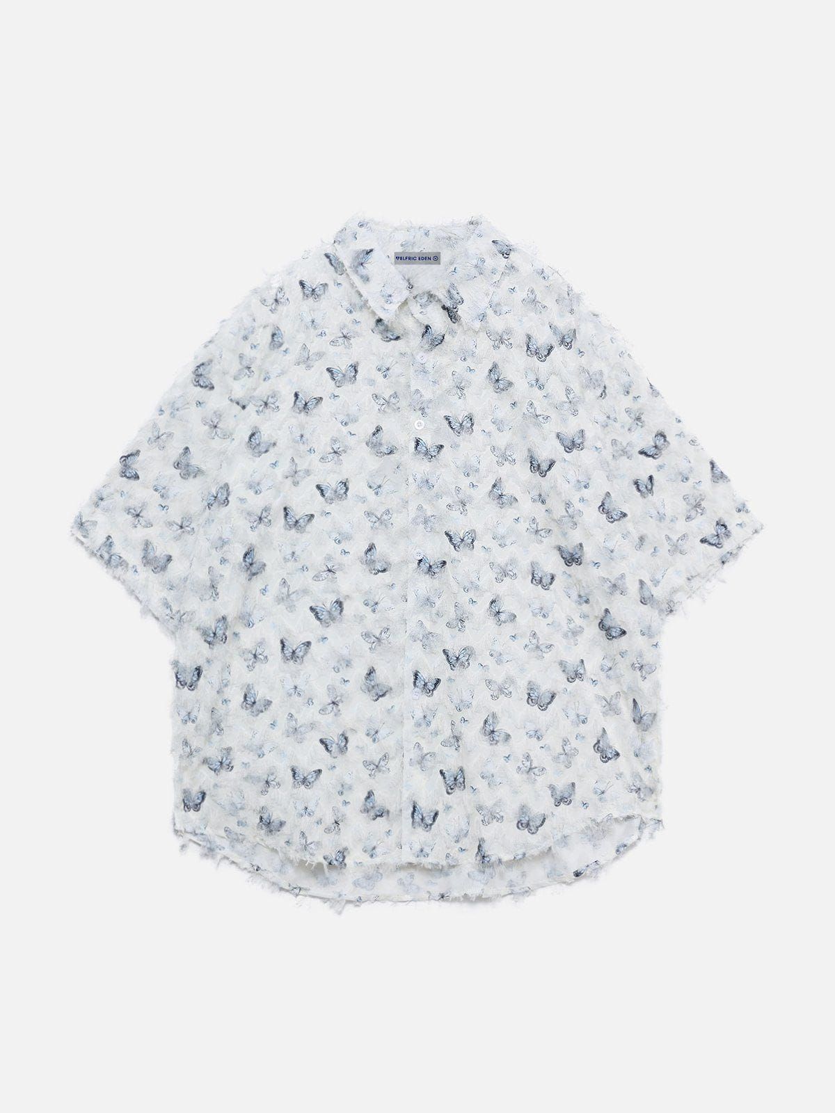 Aelfric Eden Fringe Butterfly Short Sleeve Shirt sold by Aelfric Eden