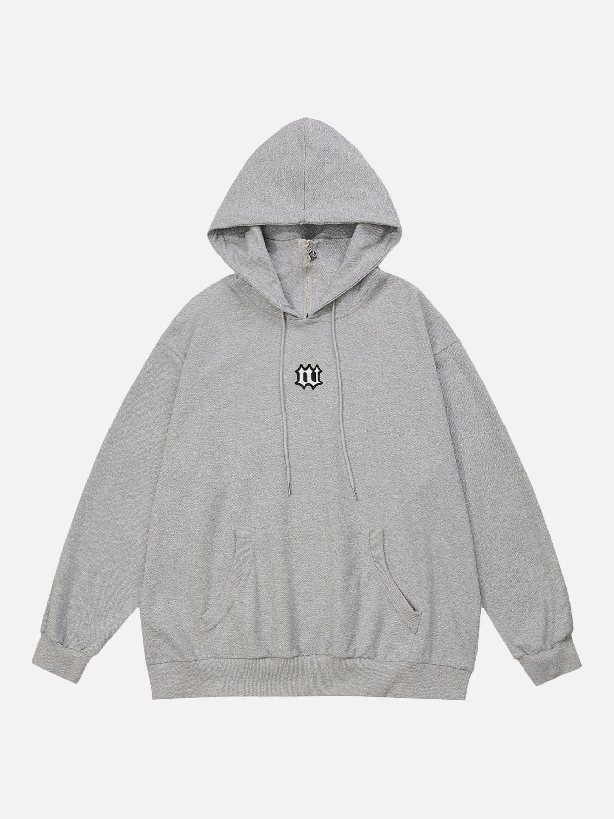 Aelfric Eden Embroidery Gothic Letter Hoodie sold by Aelfric Eden product image thumbnail 3