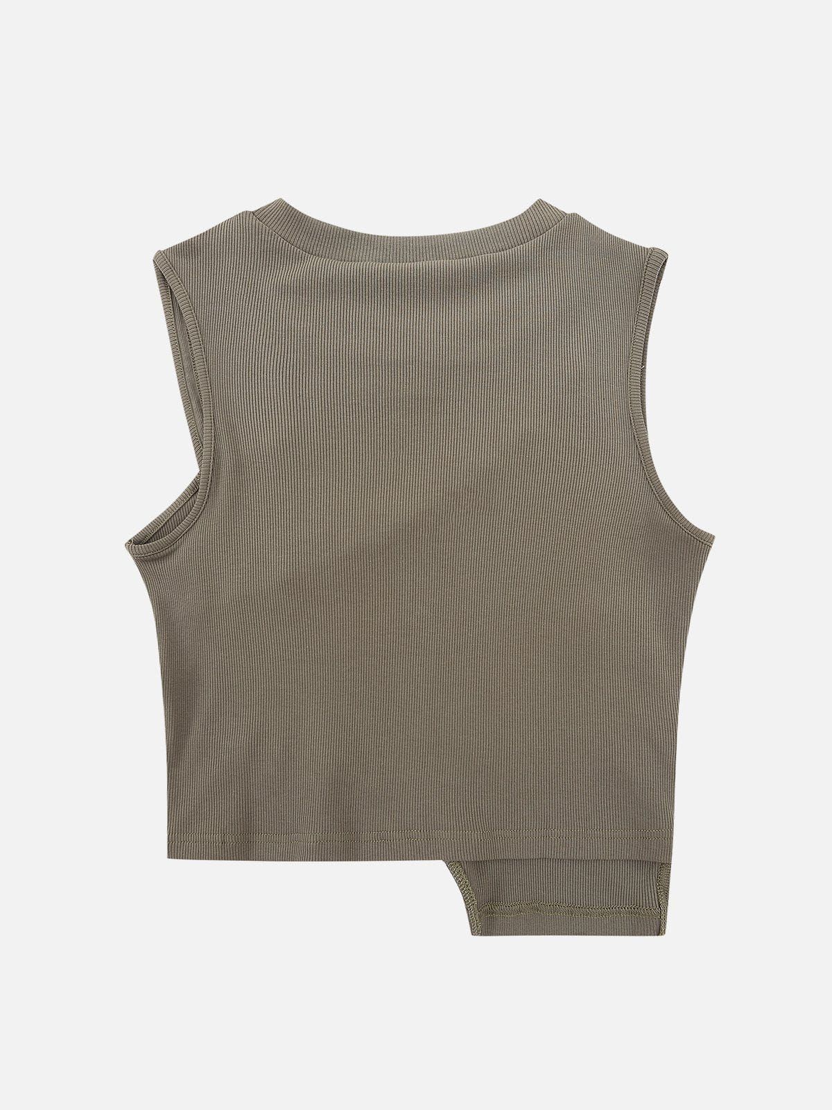 Irregular Hemline Tank Top sold by Aelfric Eden product image thumbnail 3