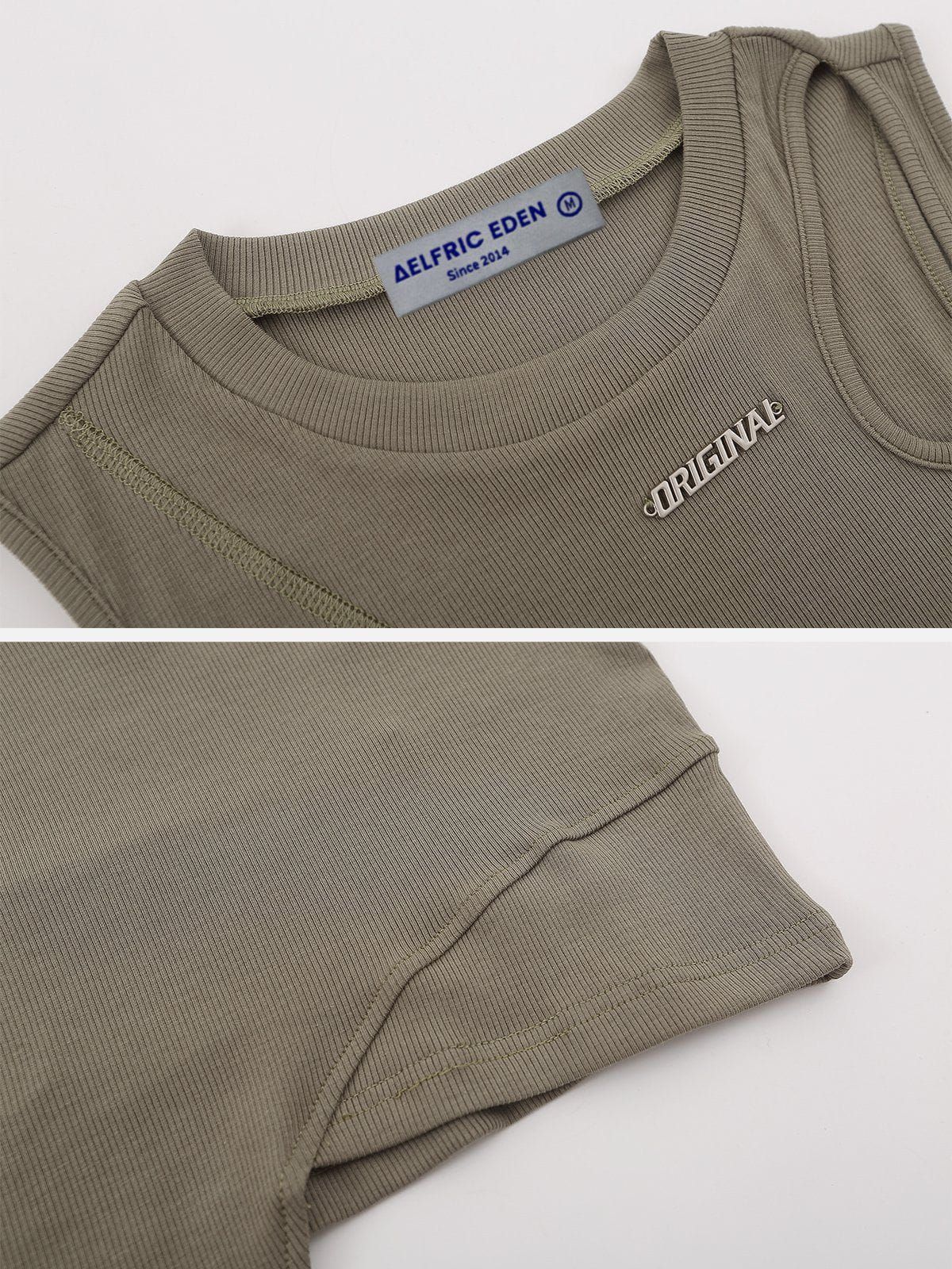 Irregular Hemline Tank Top sold by Aelfric Eden product image thumbnail 4