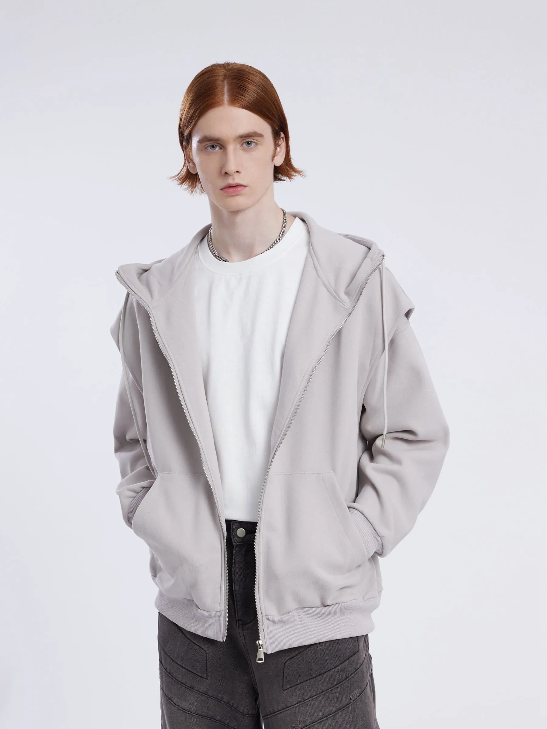 Aelfric Eden Zip Up Patchwork Design Hoodie sold by Aelfric Eden