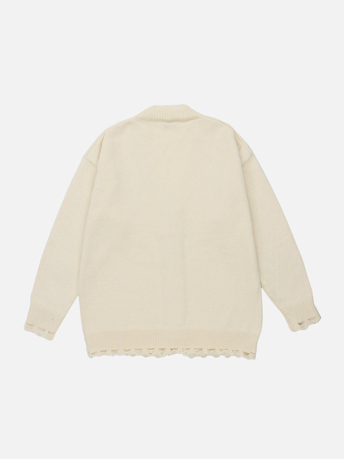 Aelfric Eden Edge Breakage V-neck Cardigan sold by Aelfric Eden product image thumbnail 4