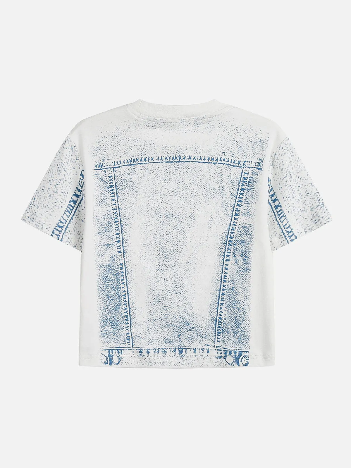 Aelfric Eden Washed Denim Print Tee sold by Aelfric Eden product image thumbnail 5
