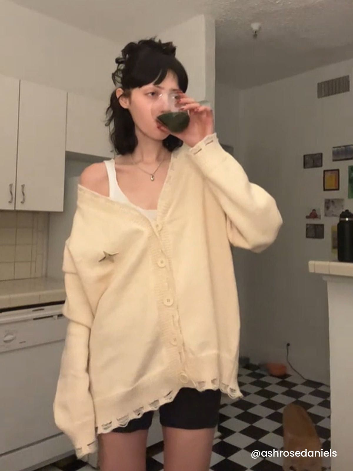 Aelfric Eden Edge Breakage V-neck Cardigan sold by Aelfric Eden