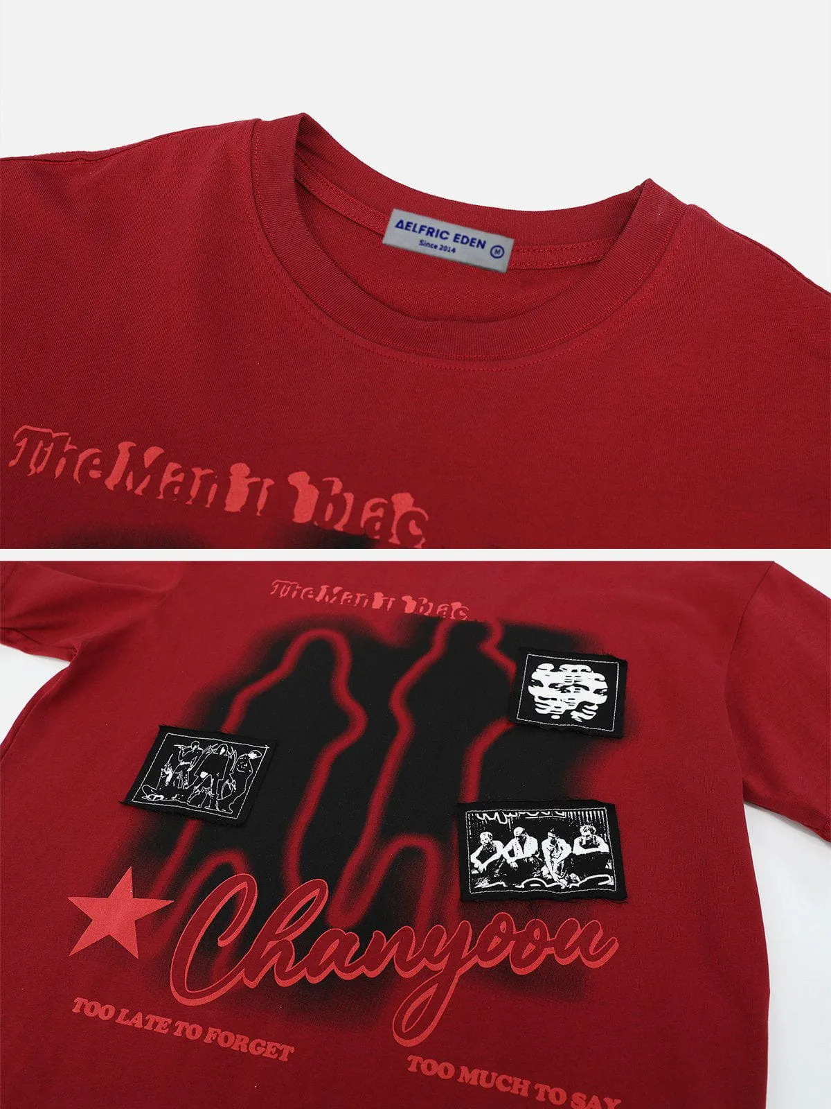 Aelfric Eden Shadow Print Tee sold by Aelfric Eden product image thumbnail 4