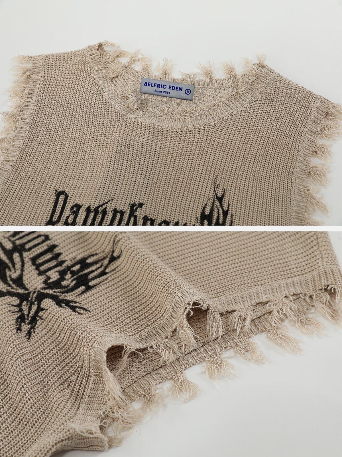 Butterfly Letter Tank Top sold by Aelfric Eden product image thumbnail 6