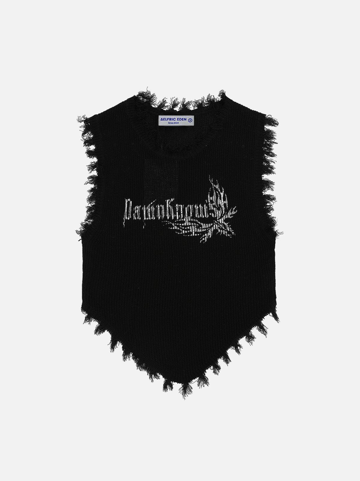 Butterfly Letter Tank Top sold by Aelfric Eden product image thumbnail 4