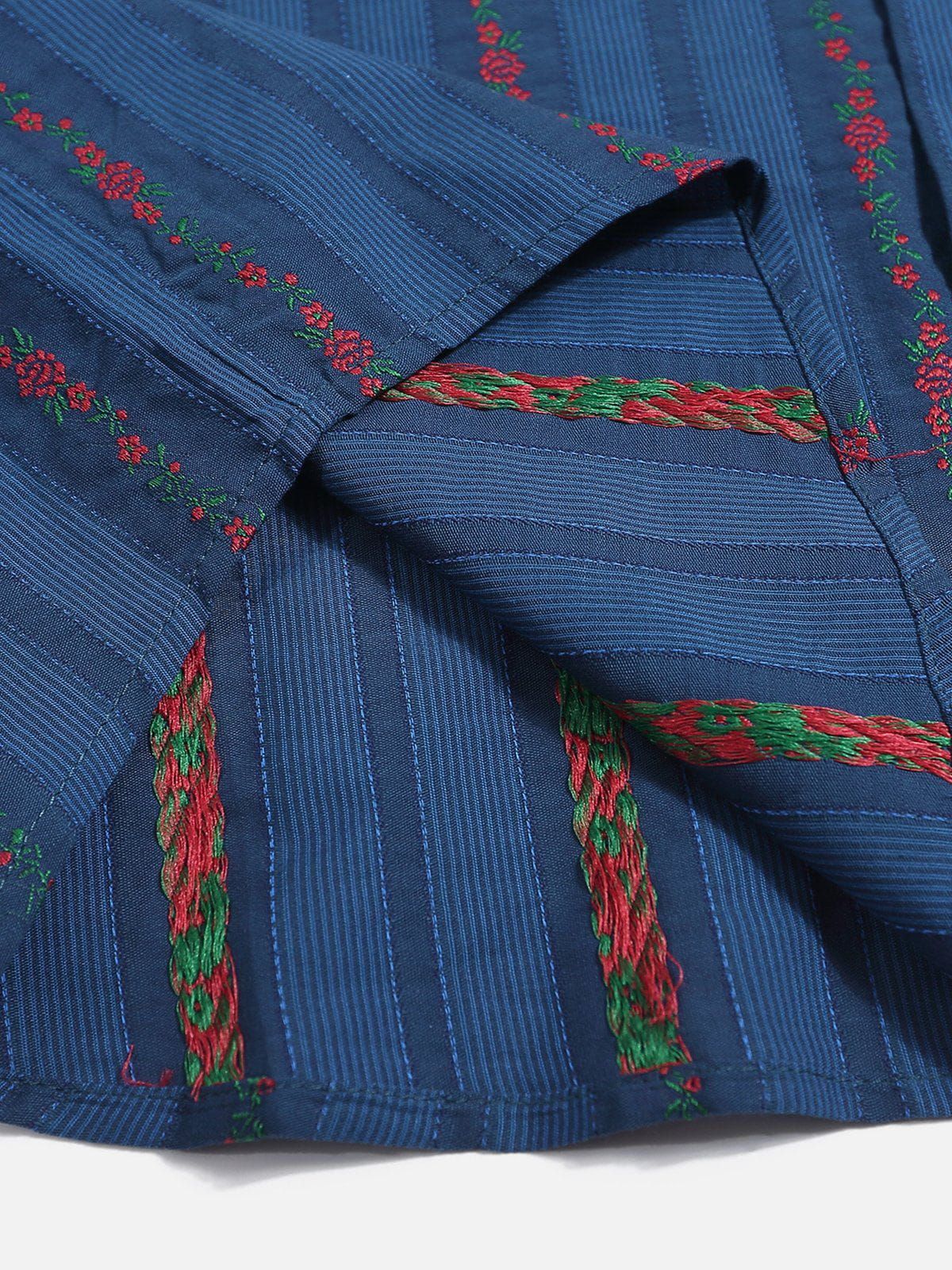 Aelfric Eden Vertical Stripe Short Sleeve Shirt sold by Aelfric Eden product image thumbnail 4