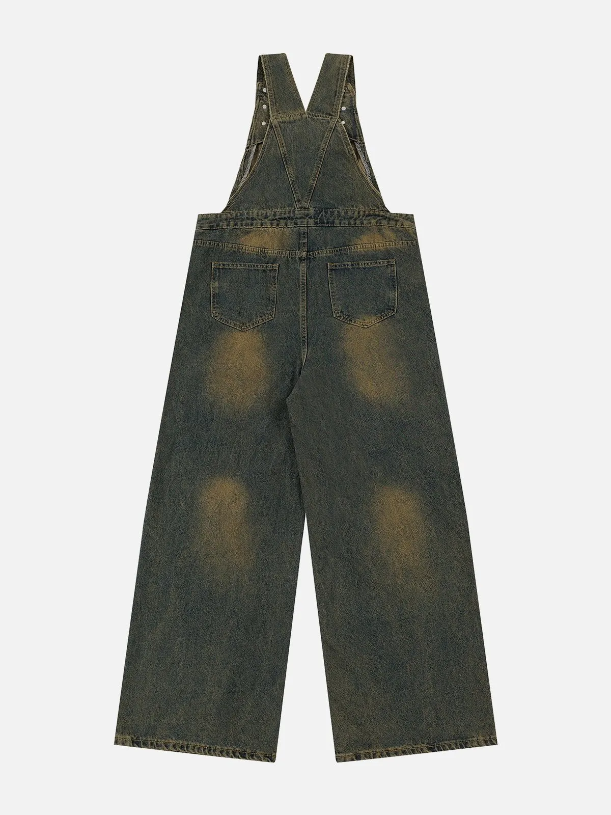 Aelfric Eden Washed Denim Overalls sold by Aelfric Eden product image thumbnail 5
