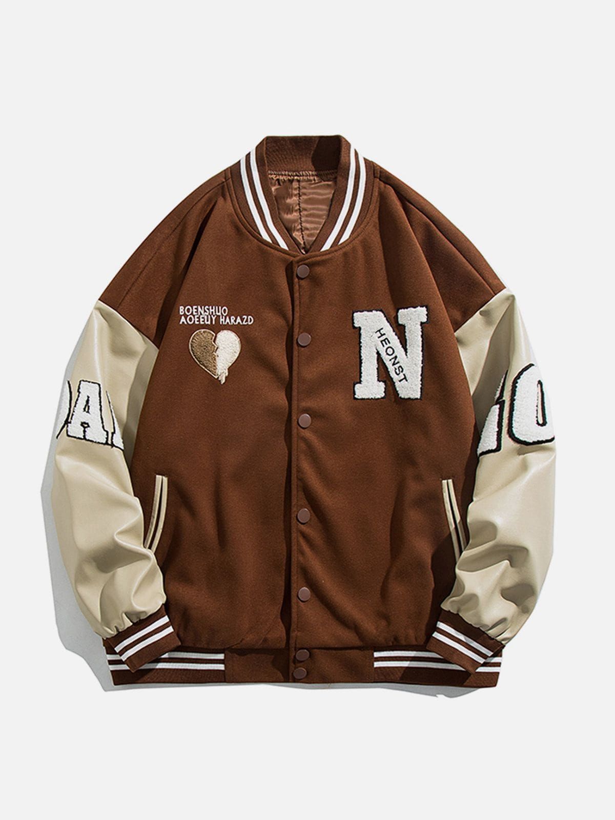 Vintage Love Panel Varsity Jacket sold by Aelfric Eden product image thumbnail 2