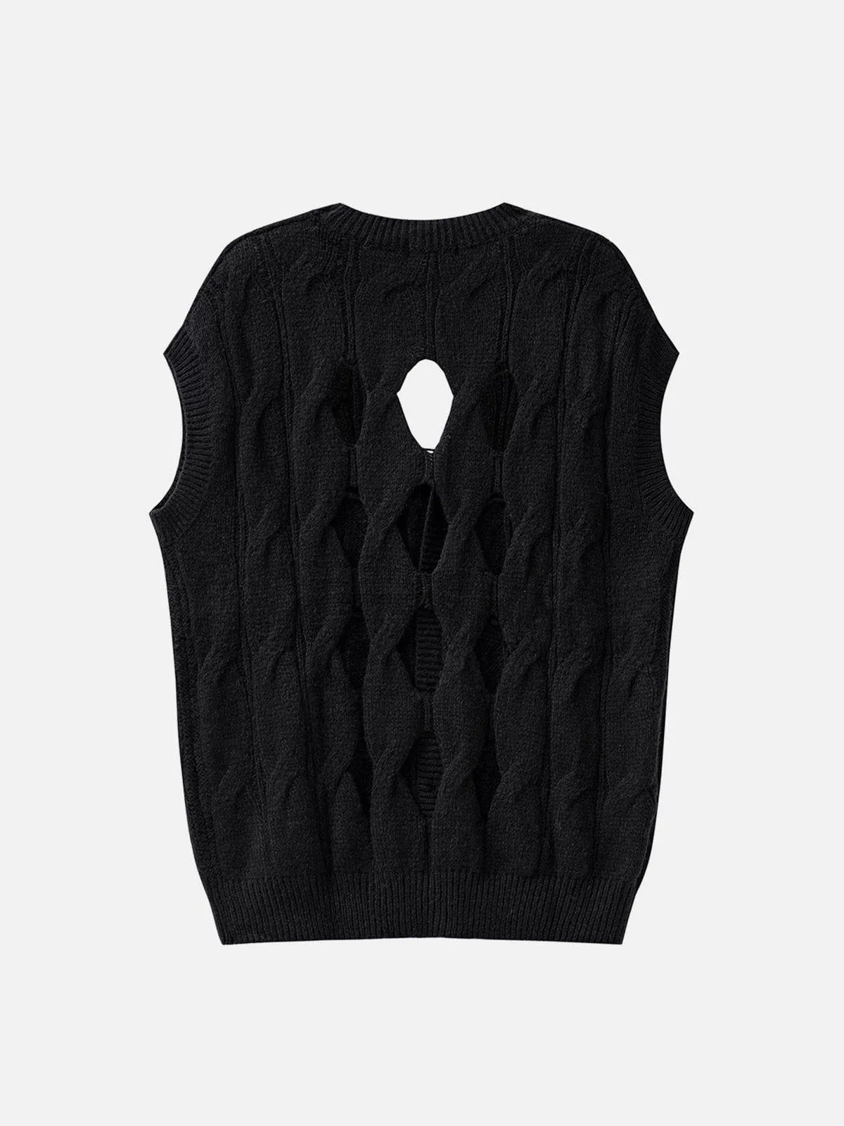 Aelfric Eden Cut Out Twist Rope Sweater Vest sold by Aelfric Eden product image thumbnail 3