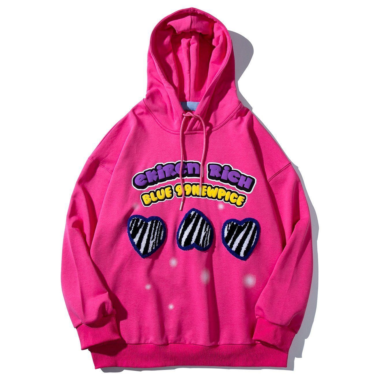 Aelfric Eden Love Flocking Embroidered Hoodie sold by Aelfric Eden product image thumbnail 4