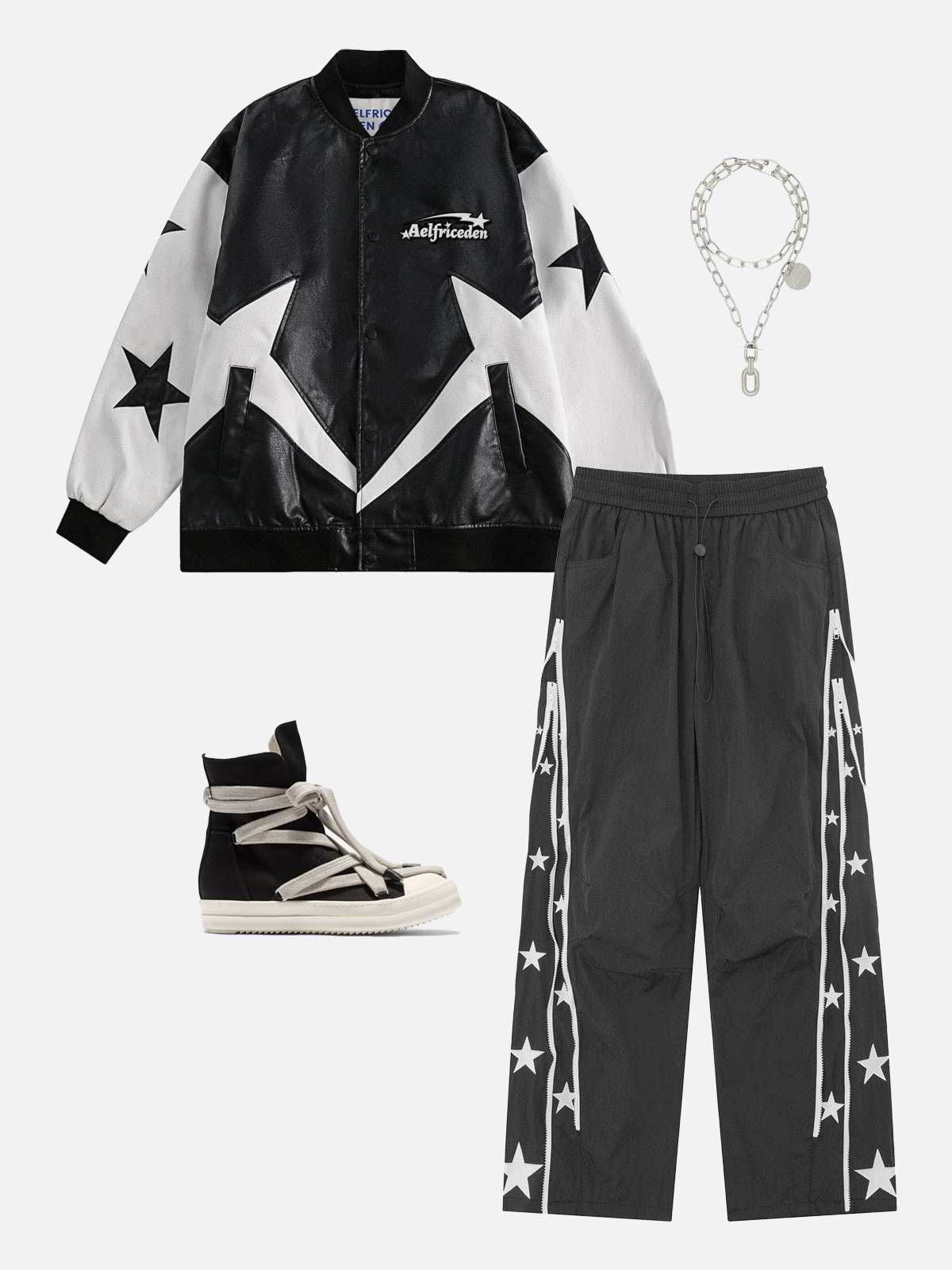 Aelfric Eden Zip-Embellished Baggy Pants sold by Aelfric Eden product image thumbnail 4