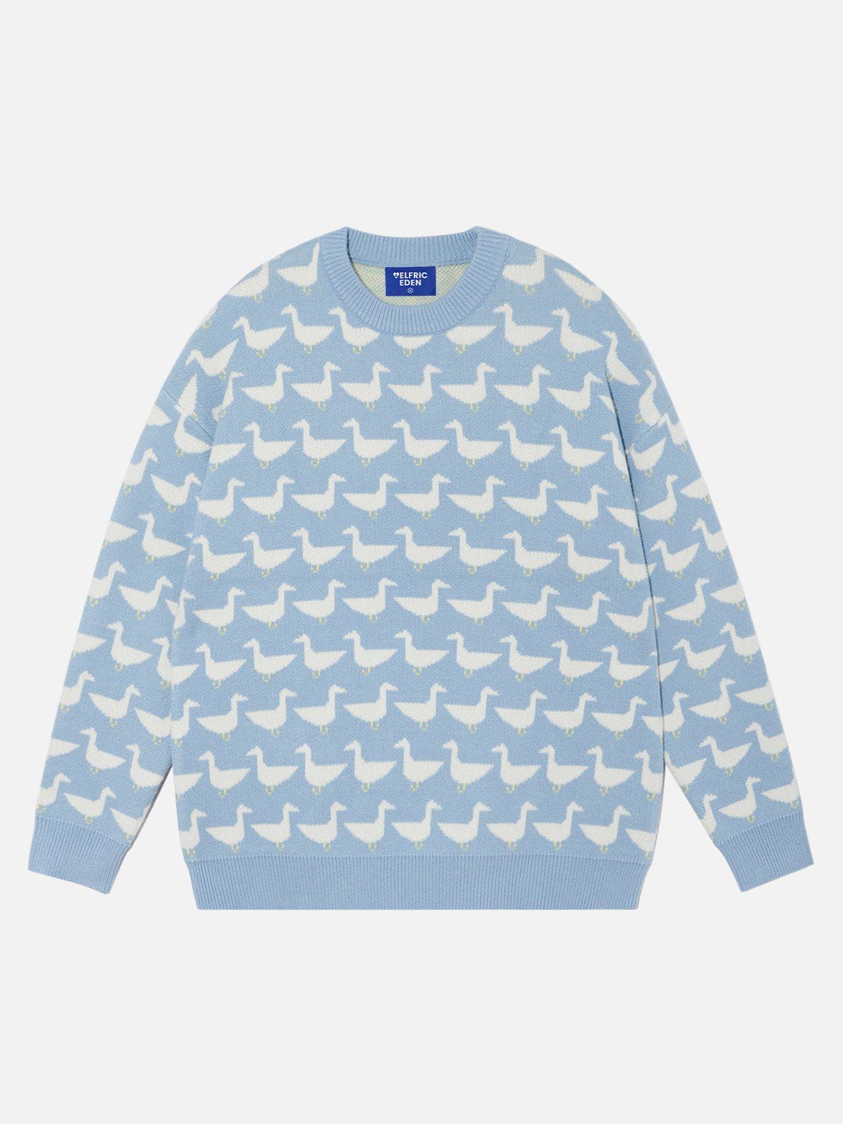 Aelfric Eden Multi Duck Jacquard Sweater sold by Aelfric Eden