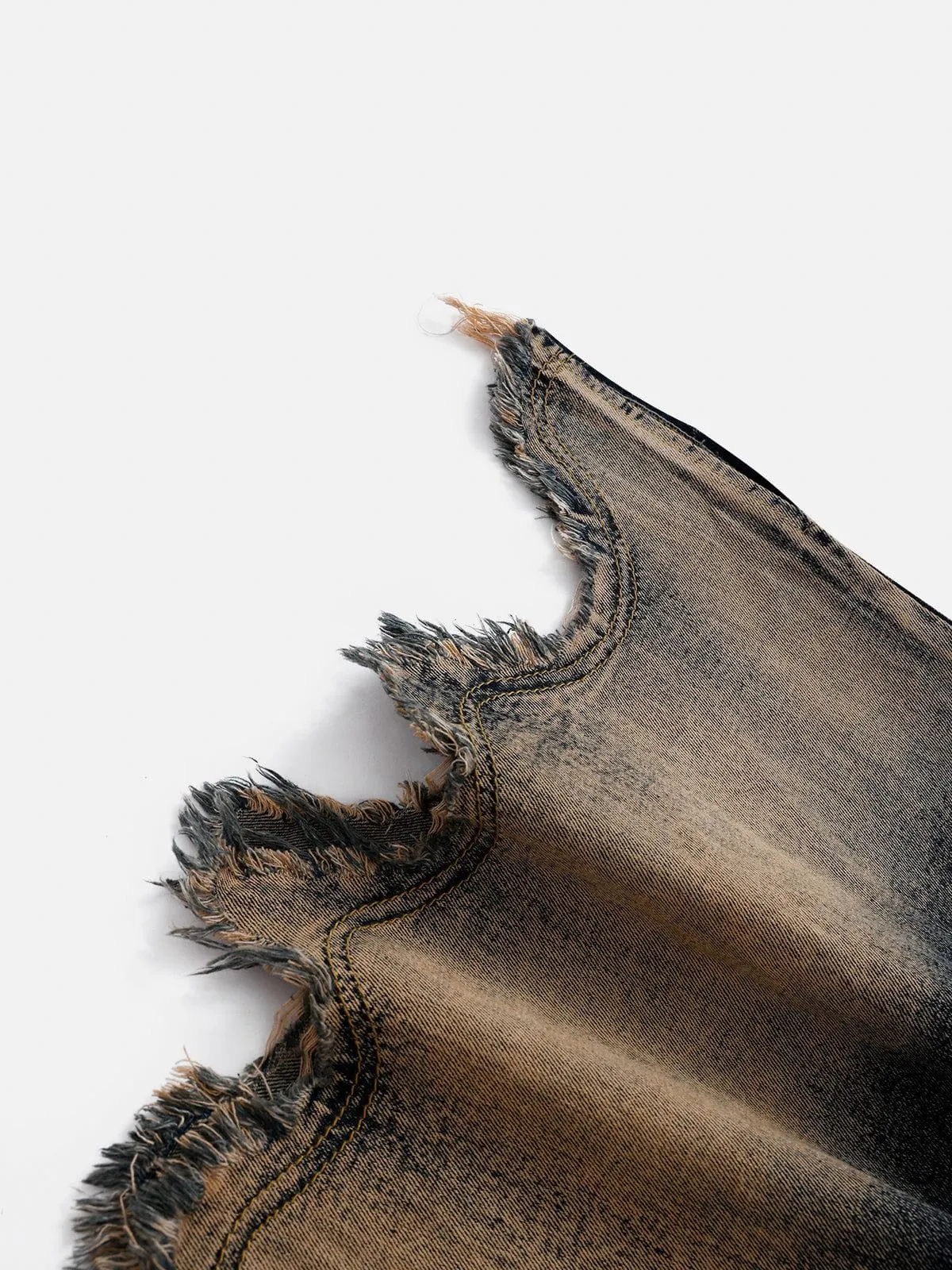 Aelfric Eden Gradient Washed Denim Skirt sold by Aelfric Eden product image thumbnail 5