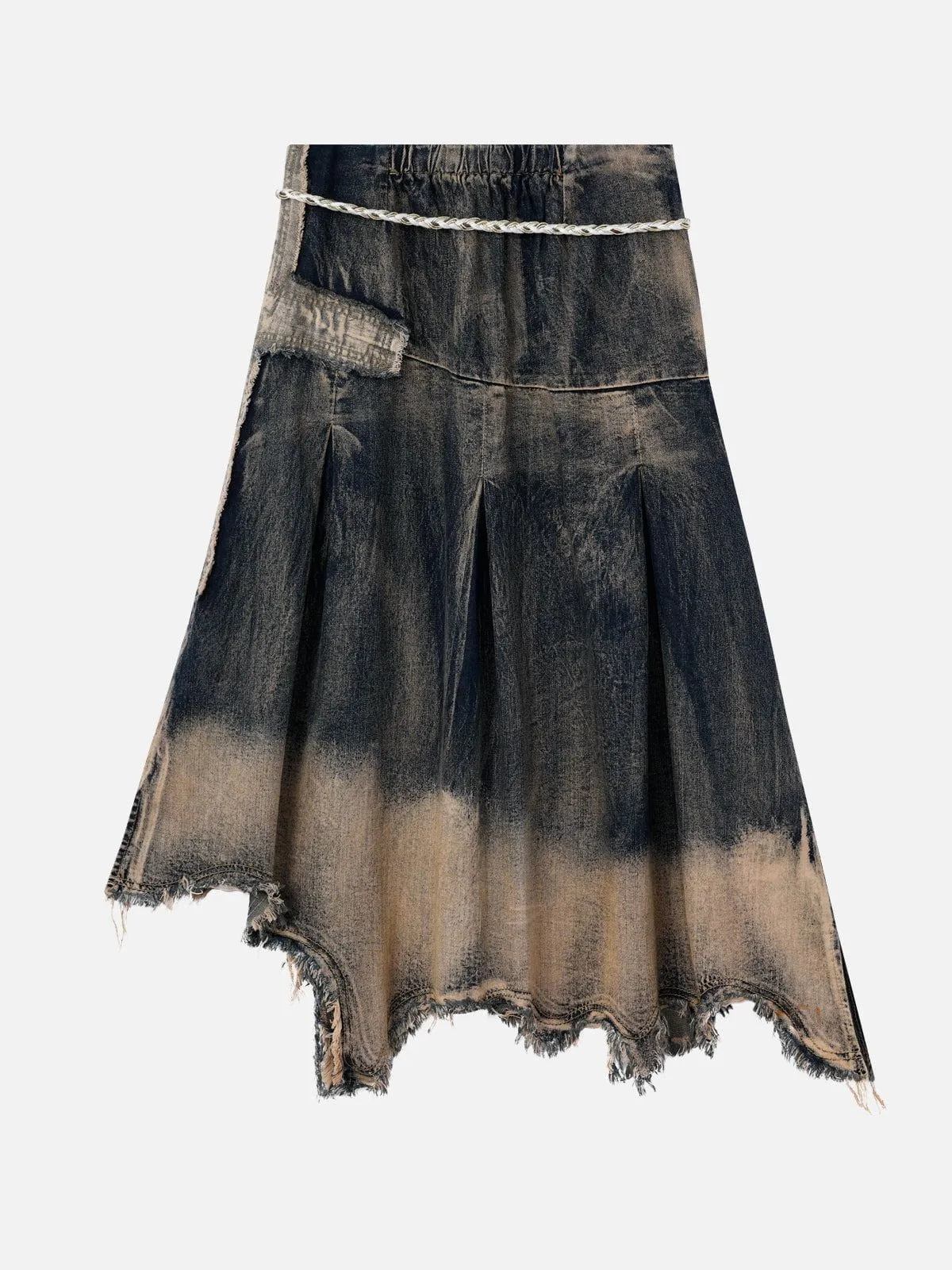 Aelfric Eden Gradient Washed Denim Skirt sold by Aelfric Eden product image thumbnail 2
