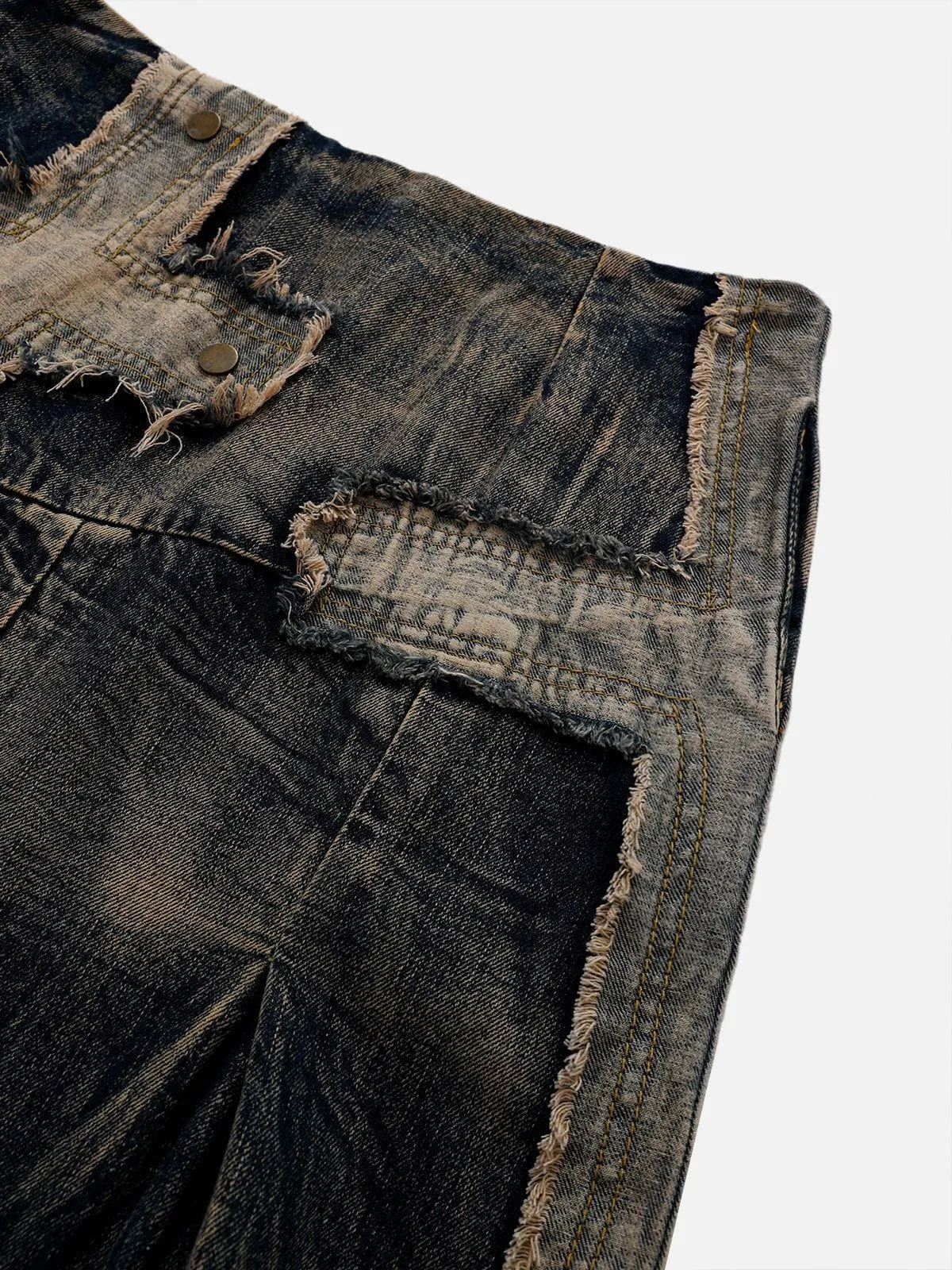 Aelfric Eden Gradient Washed Denim Skirt sold by Aelfric Eden product image thumbnail 3