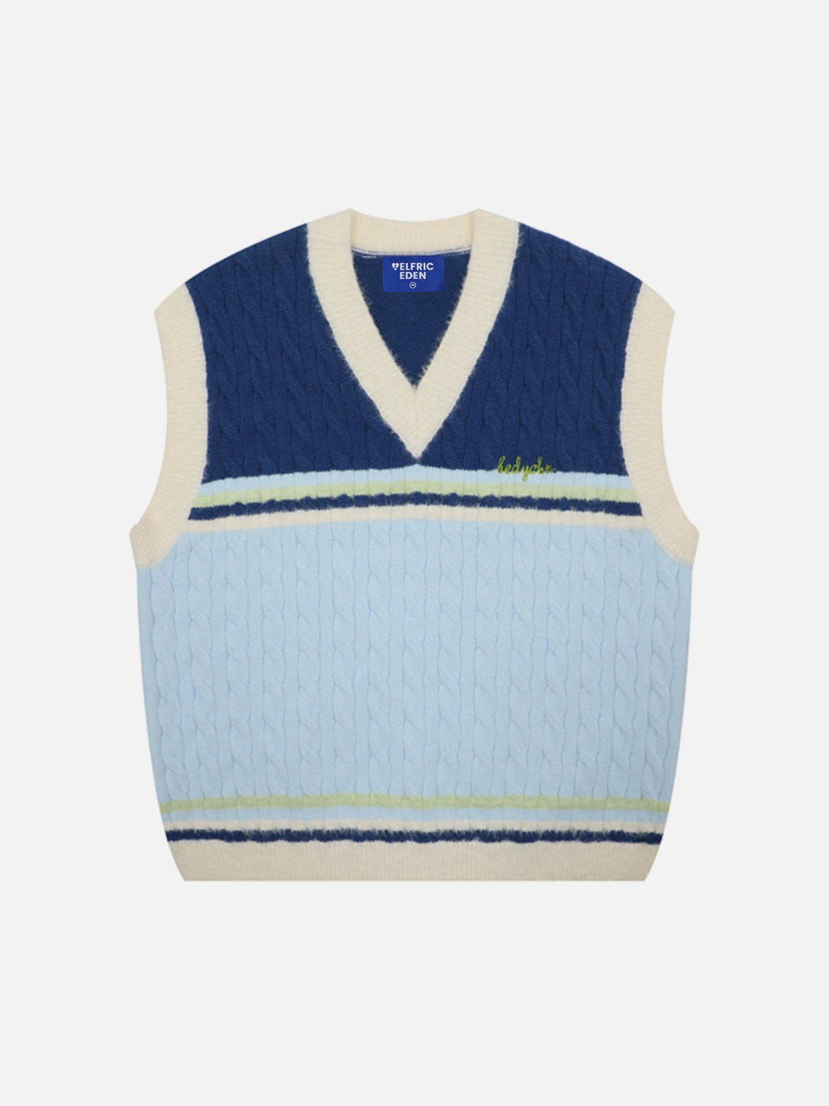 Aelfric Eden Color Blocking Sweater Vest sold by Aelfric Eden