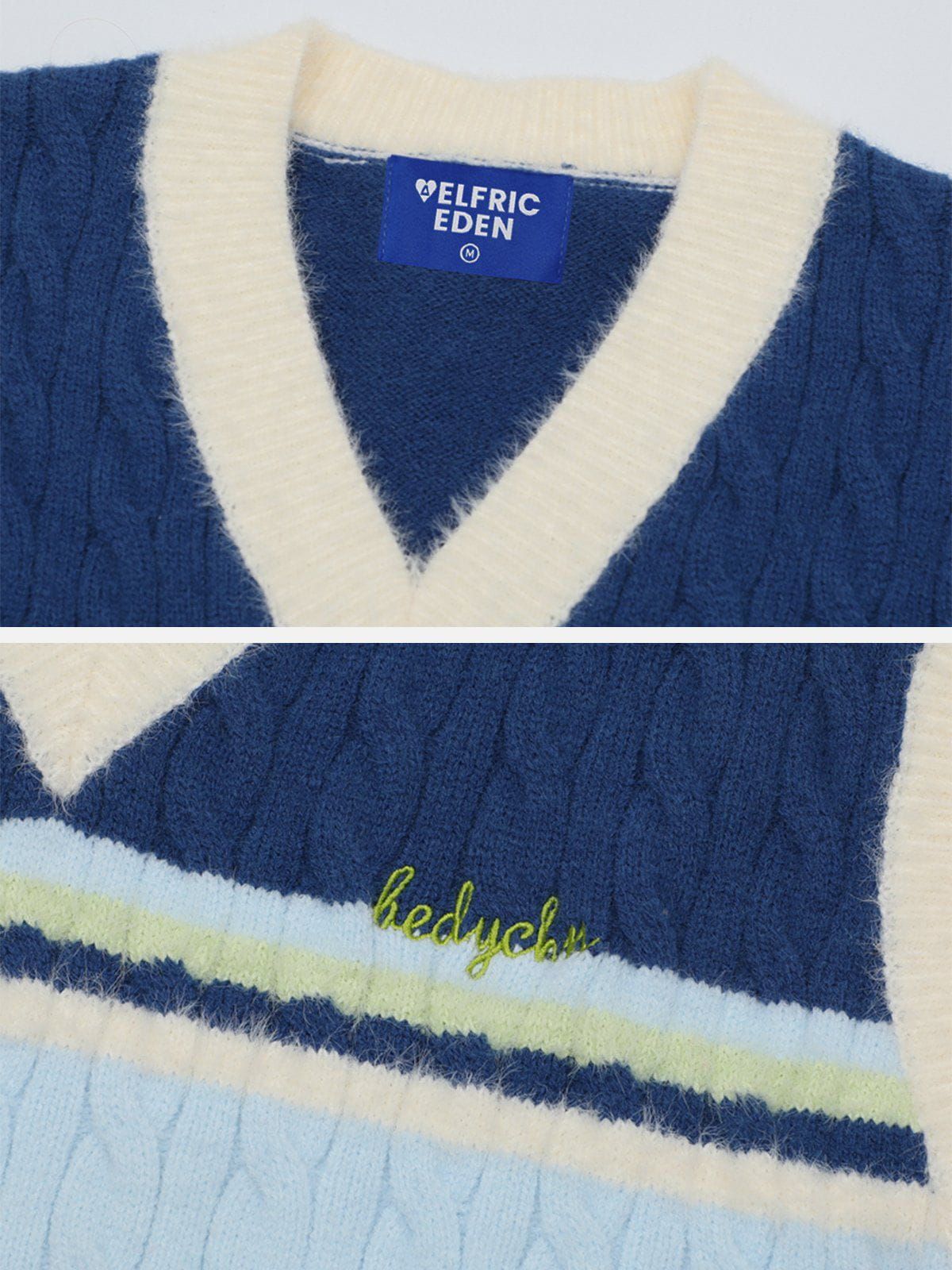 Aelfric Eden Color Blocking Sweater Vest sold by Aelfric Eden product image thumbnail 5