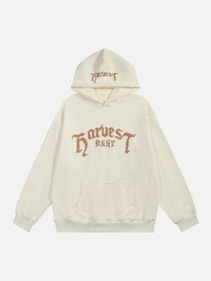 Aelfric Eden Foam Printing Letter Hoodie sold by Aelfric Eden