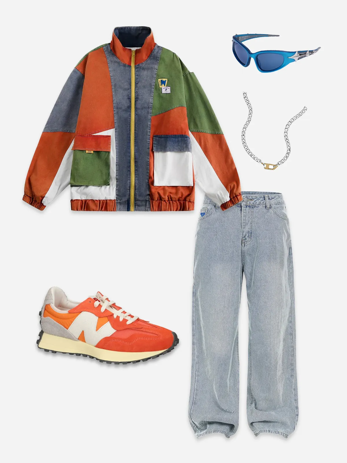 Aelfric Eden Multi Color Jacket sold by Aelfric Eden product image thumbnail 2