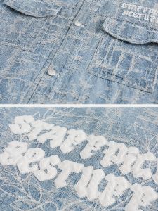 Aelfric Eden Jacquard Denim Jacket sold by Aelfric Eden