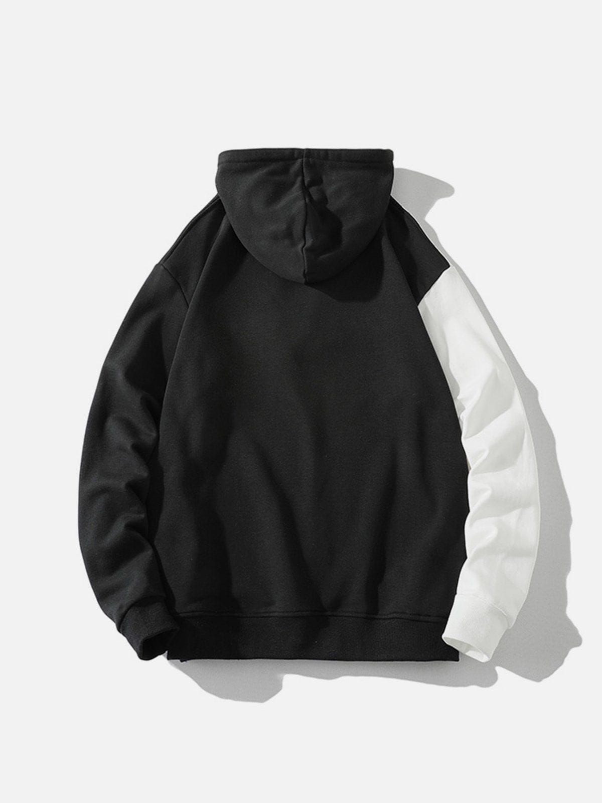 Aelfric Eden Colorblock Bear Print Hoodie sold by Aelfric Eden product image thumbnail 2