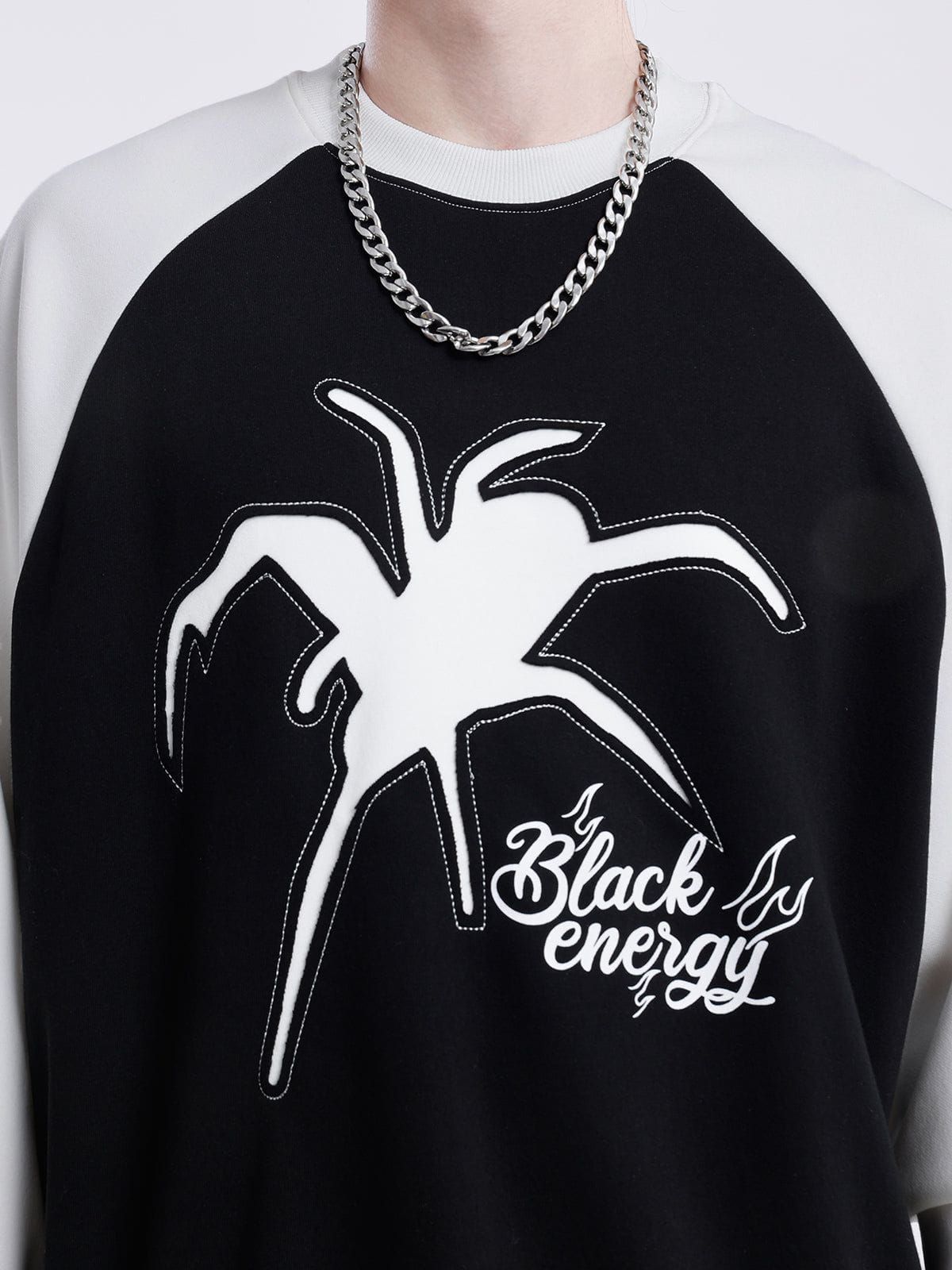 Aelfric Eden Applique Spider Elements Sweatshirt sold by Aelfric Eden product image thumbnail 6