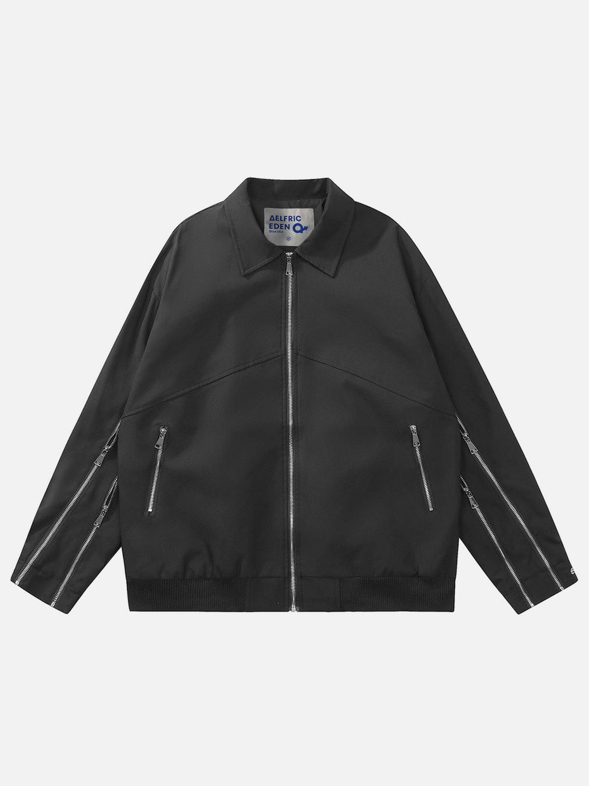 Aelfric Eden Solid Multi Zipper Jacket sold by Aelfric Eden product image thumbnail 2